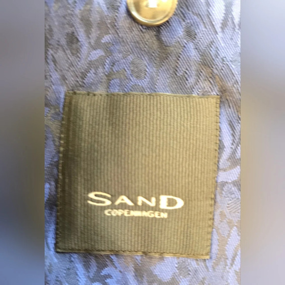 Classic Sand Copenhagen virgin wool suit . Navy Check. Size EU 54/US 42R - Picture 14 of 16